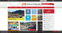 Desktop Screenshot of lavalldecamprodon.com